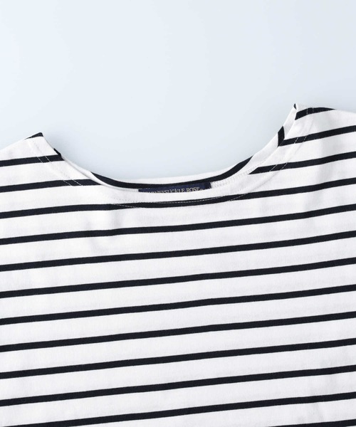 HONEYSUCKLE ROSE（ハニーサックルローズ）の「【HONEYSUCKLE ROSE】ボーダープルオーバー（Tシャツ/カットソー・レディース・ネイビー/グリーン/ピンク・M/L）」の20枚目の写真