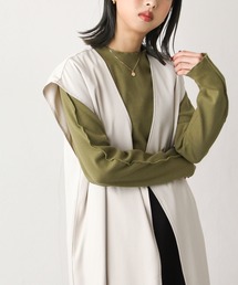 Chillfar | カラーテレコメロートップス(Tシャツ/カットソー)