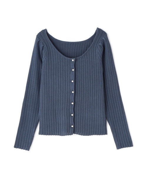 PROPORTION BODY DRESSING（プロポーションボディドレッシング）の「前後２ＷＡＹボリュームスリーブリブ / 1212170309（ニット/セーター・レディース・ブルー/ホワイト系その他/オレンジ・FREE）」の15枚目の写真