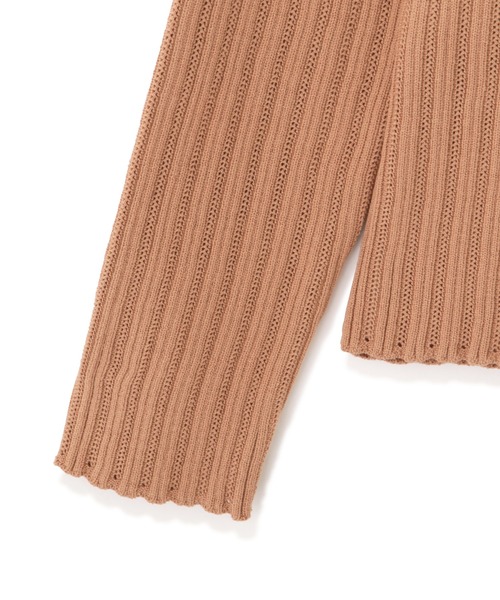 PROPORTION BODY DRESSING（プロポーションボディドレッシング）の「前後２ＷＡＹボリュームスリーブリブ / 1212170309（ニット/セーター・レディース・ブルー/ホワイト系その他/オレンジ・FREE）」の21枚目の写真