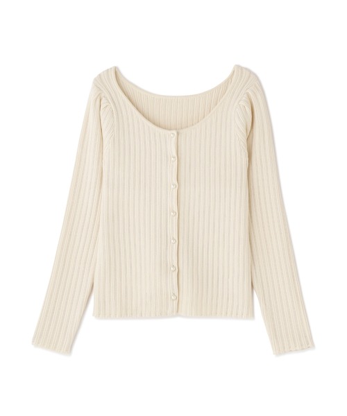 PROPORTION BODY DRESSING（プロポーションボディドレッシング）の「前後２ＷＡＹボリュームスリーブリブ / 1212170309（ニット/セーター・レディース・ブルー/ホワイト系その他/オレンジ・FREE）」の13枚目の写真