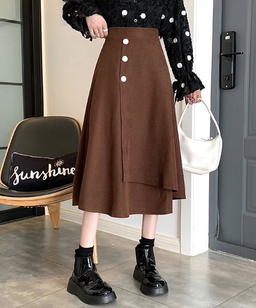 セール Urge アシンメトリー ロング スカート スカート Urge アージコロン のファッション通販 Zozotown