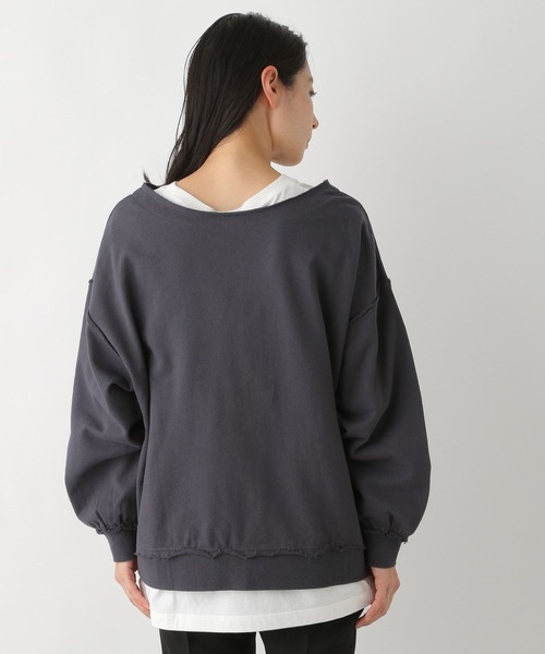 LEPSIM（レプシィム）の「カットオフ2WAYカーディガン　272354（カーディガン/ボレロ・レディース・グレー/チャコールグレー/ミント・FREE）」の14枚目の写真