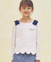 PAUL & JOE(ポール & ジョー) Kids & Junior スカラップヘムボーダーロンＴ