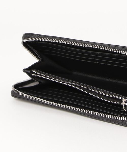 BURBERRY（バーバリー）の「BURBERRY バーバリー モノグラム ラウンドファスナー 長財布（財布・レディース・ブラック・FREE）」の4枚目の写真