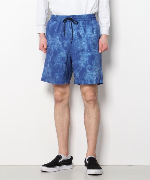 Hurley　水陸両用パンツセットアップ（ネイビー花柄） Hurley 水陸両用パンツセットアップ（ネイビー花柄）