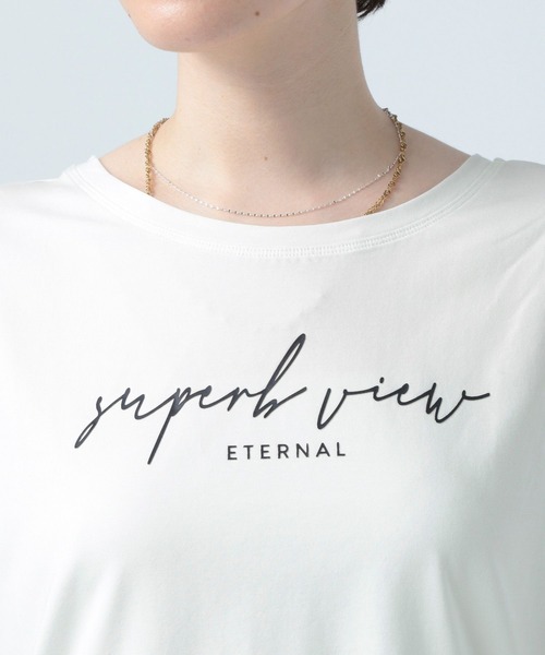 アソートロゴCネックTシャツ