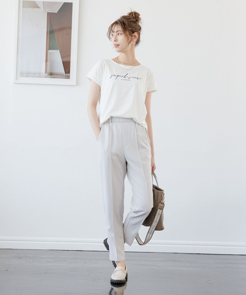 アソートロゴCネックTシャツ