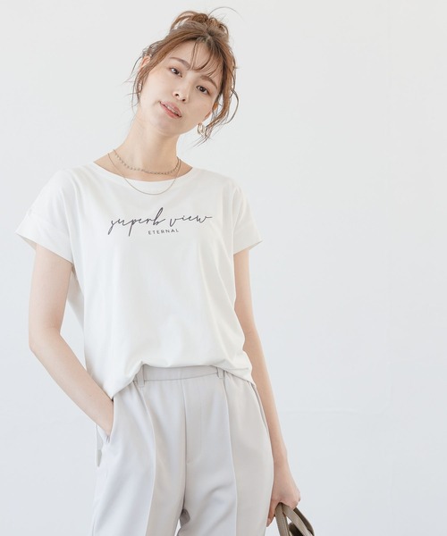 アソートロゴCネックTシャツ