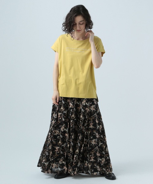 アソートロゴCネックTシャツ