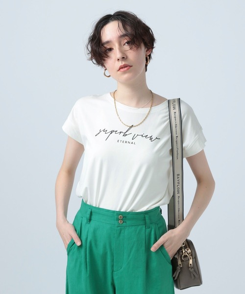 アソートロゴCネックTシャツ