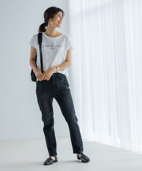 アソートロゴCネックTシャツ