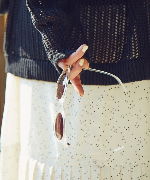 セール ライトフレームサングラス サングラス N N Natural Beauty Basic エヌエヌナチュラルビューティーベーシック のファッション通販 Zozotown