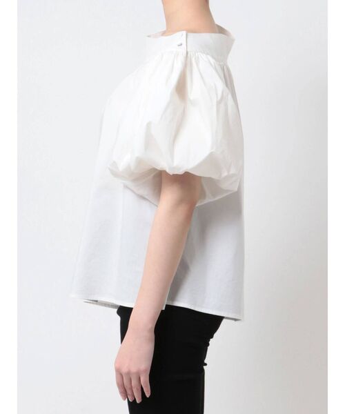 LAGUNAMOON（ラグナムーン）の「アシンメトリーボリュームスリーブブラウス（シャツ/ブラウス・レディース・ピンク/ホワイト/ブラック・FREE）」の11枚目の写真