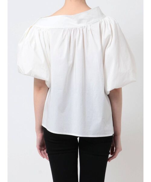 LAGUNAMOON（ラグナムーン）の「アシンメトリーボリュームスリーブブラウス（シャツ/ブラウス・レディース・ピンク/ホワイト/ブラック・FREE）」の15枚目の写真