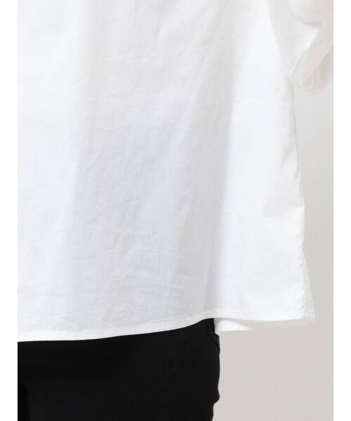 LAGUNAMOON（ラグナムーン）の「アシンメトリーボリュームスリーブブラウス（シャツ/ブラウス・レディース・ピンク/ホワイト/ブラック・FREE）」の9枚目の写真