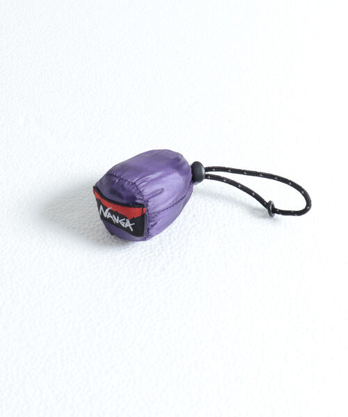 NANGA（ナンガ）の「【NANGA/ナンガ】POCKETABLE ECO BAG ポケッタブルエコバッグ（エコバッグ/サブバッグ・メンズ・ダークブラウン/ネイビー/レッド/パープル/オレンジ/ブラック・FREE）」の9枚目の写真