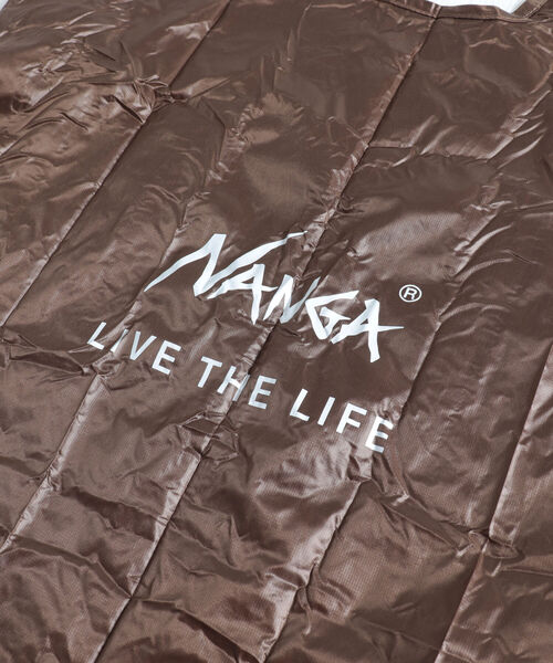 NANGA（ナンガ）の「【NANGA/ナンガ】POCKETABLE ECO BAG ポケッタブルエコバッグ（エコバッグ/サブバッグ・メンズ・ダークブラウン/ネイビー/レッド/パープル/オレンジ/ブラック・FREE）」の17枚目の写真