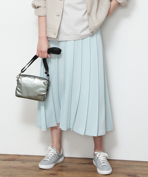 【セール】◆プリ－ツスカート（スカート）｜human woman（ヒューマンウーマン）