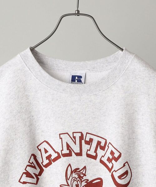 Russell Athletic（ラッセルアスレティック）の「*【SHIPS別注】RUSSELL ATHLETIC: ビッグシルエット カレッジロゴ/アニマル プリント ハーフスリーブ スウェット（Tシャツ/カットソー・メンズ・オフホワイト/グレー/ダークグレー/ネイビー・SMALL/MEDIUM/LARGE/X-LARGE）」の14枚目の写真