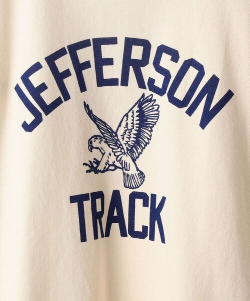 Russell Athletic（ラッセルアスレティック）の「*【SHIPS別注】RUSSELL ATHLETIC: ビッグシルエット カレッジロゴ/アニマル プリント ハーフスリーブ スウェット（Tシャツ/カットソー・メンズ・オフホワイト/グレー/ダークグレー/ネイビー・SMALL/MEDIUM/LARGE/X-LARGE）」の8枚目の写真