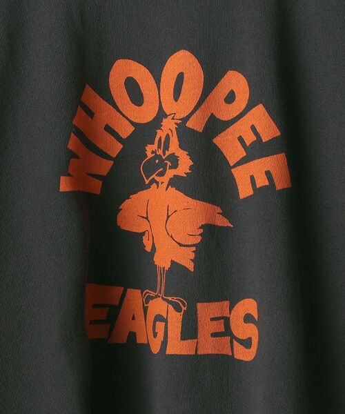 Russell Athletic（ラッセルアスレティック）の「*【SHIPS別注】RUSSELL ATHLETIC: ビッグシルエット カレッジロゴ/アニマル プリント ハーフスリーブ スウェット（Tシャツ/カットソー・メンズ・オフホワイト/グレー/ダークグレー/ネイビー・SMALL/MEDIUM/LARGE/X-LARGE）」の7枚目の写真