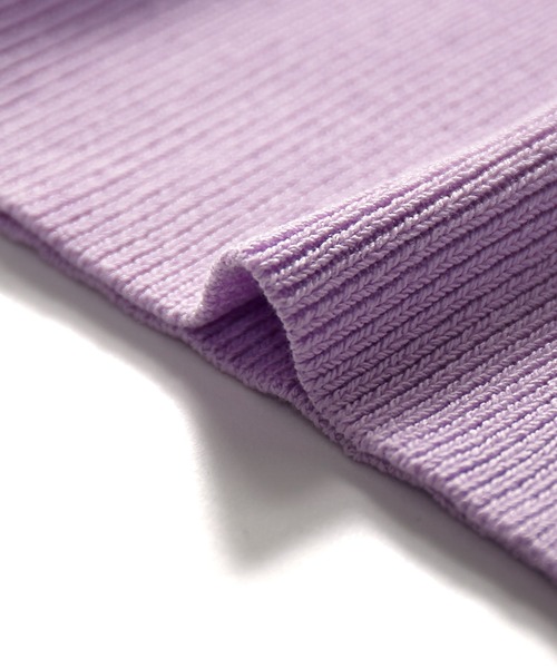 AS KNOW AS PINKY(アズノゥアズピンキー)の「透かしてポワっとお袖カーディガン(カーディガン/ボレロ・レディース・アイボリー/ブラック/グリーン/ラベンダー・FREE)」の13枚目の写真