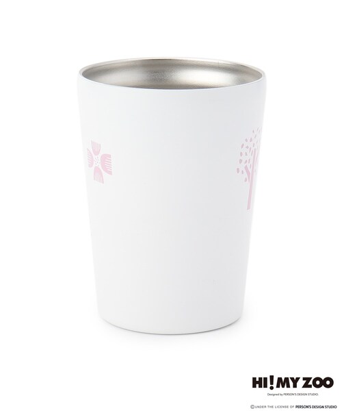 SHOO・LA・RUE（シューラルー）の「SHOO・LA・RUE×HI! MY ZOO(ハイマイズー) コラボステンレスタンブラー（グラス/マグカップ/タンブラー・レディース・ホワイト/シルバー・00）」の5枚目の写真
