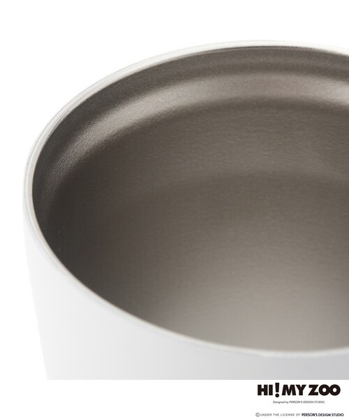 SHOO・LA・RUE（シューラルー）の「SHOO・LA・RUE×HI! MY ZOO(ハイマイズー) コラボステンレスタンブラー（グラス/マグカップ/タンブラー・レディース・ホワイト/シルバー・00）」の8枚目の写真