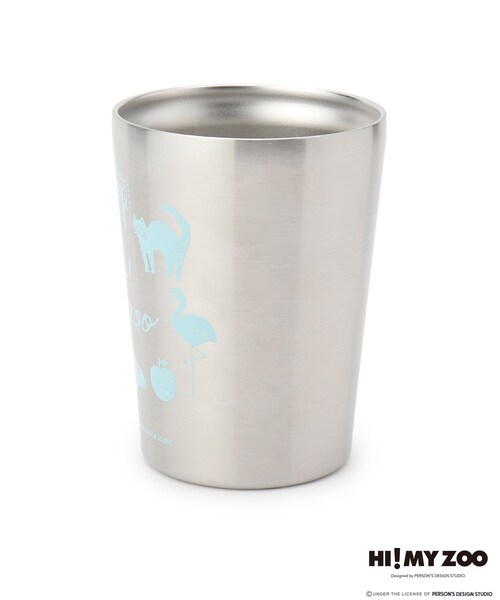 SHOO・LA・RUE（シューラルー）の「SHOO・LA・RUE×HI! MY ZOO(ハイマイズー) コラボステンレスタンブラー（グラス/マグカップ/タンブラー・レディース・ホワイト/シルバー・00）」の9枚目の写真