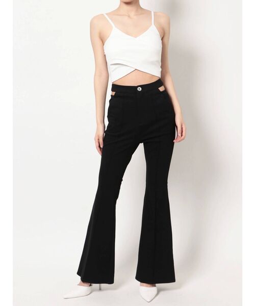 GYDA(ジェイダ)の「SIDE CUT HIPUP パンツ(デニムパンツ・レディース・ブラック・SMALL/X-SMALL/MEDIUM)」の19枚目の写真