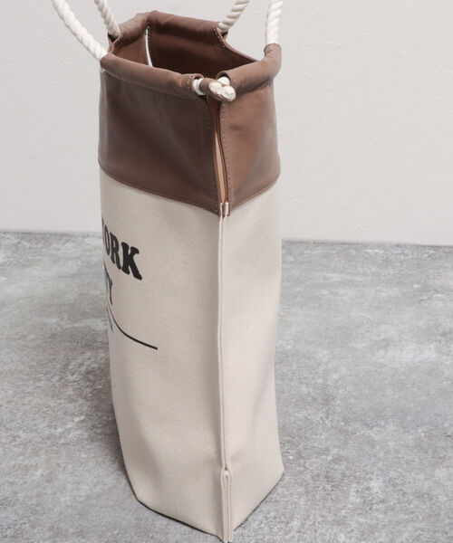 NOLLEY’S(ノーリーズ)の「◇【WEB限定】NEW YORK CITY TOTEバッグ(トートバッグ・レディース・ブラック系その他3/ベージュ系その他3・FREE)」の15枚目の写真