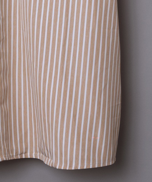 ルーズシルエットストライプワークシャツ ショートスリーブ（シャツ/ブラウス）｜Revo.（レボ）