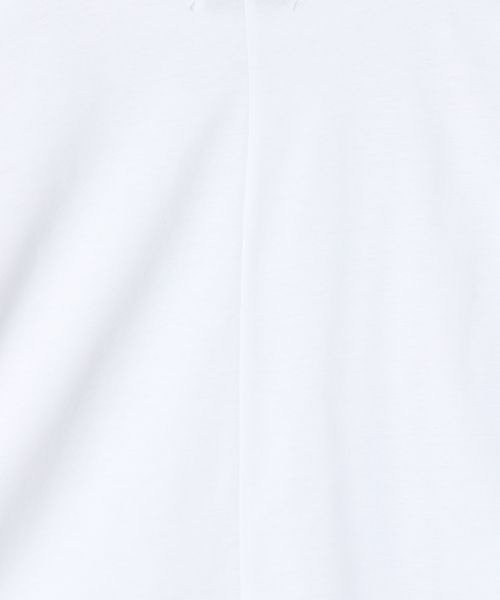 JEANASIS（ジーナシス）の「シャロークルーネックサイドドロストTEE/288337（Tシャツ/カットソー・レディース・オフホワイト/ブラック/グリーン・FREE）」の9枚目の写真