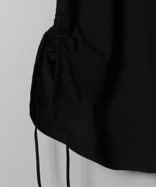 JEANASIS（ジーナシス）の「シャロークルーネックサイドドロストTEE/288337（Tシャツ/カットソー・レディース・オフホワイト/ブラック/グリーン・FREE）」の11枚目の写真