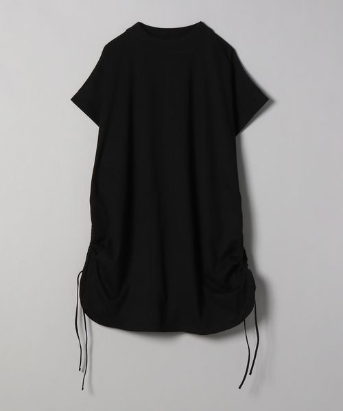 JEANASIS（ジーナシス）の「シャロークルーネックサイドドロストTEE/288337（Tシャツ/カットソー・レディース・オフホワイト/ブラック/グリーン・FREE）」の14枚目の写真