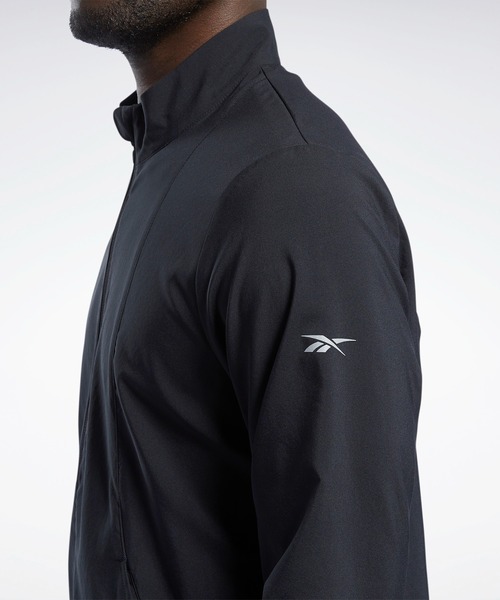 Reebok（リーボック）の「ランニング ウーブン ジャケット / Running Woven Jacket /（ブルゾン・メンズ・ブラック・SMALL/MEDIUM/LARGE/X-LARGE/XX-LARGE/XXX-LARGE/X-SMALL）」の8枚目の写真