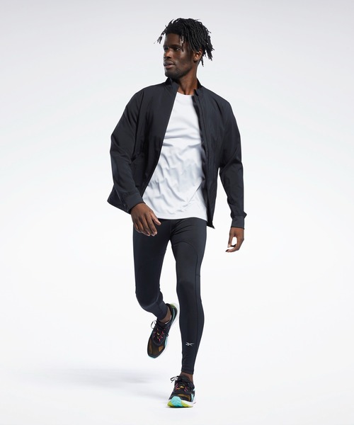 Reebok（リーボック）の「ランニング ウーブン ジャケット / Running Woven Jacket /（ブルゾン・メンズ・ブラック・SMALL/MEDIUM/LARGE/X-LARGE/XX-LARGE/XXX-LARGE/X-SMALL）」の5枚目の写真