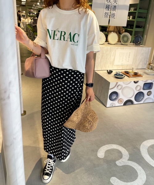 DISCOAT（ディスコート）の「ドットナロースカート（スカート・レディース・ブラック/ブラウン・MEDIUM/LARGE）」の11枚目の写真