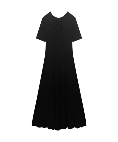 ADIRA(アディラ)の「デコルテオープンカットワンピ(ワンピース・レディース・ブラウン/ブラック・MEDIUM)」の9枚目の写真