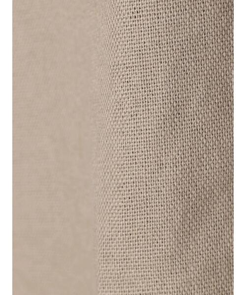 Green　Parks（グリーンパークス）の「ベルギーリネン混ジャンスカ（ジャンパースカート・レディース・ベージュ/ダークグレー・FREE）」の19枚目の写真