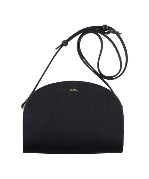 A.P.C.(アーペーセー)の「SAC DEMI-LUNE(ショルダーバッグ・レディース・ブラック・ONESIZE)」の1枚目の写真