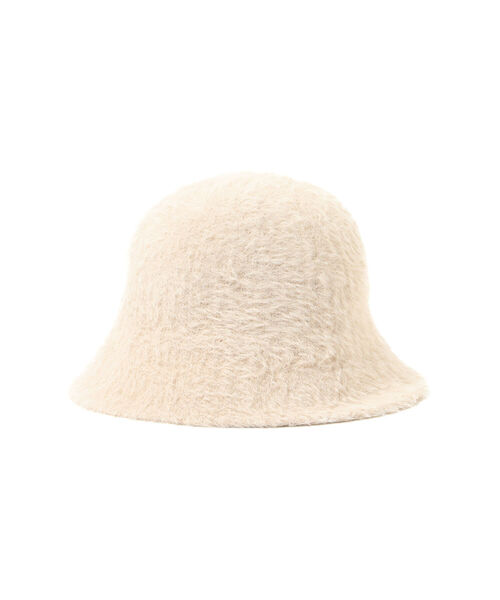 Ray BEAMS（レイビームス）の「Ray BEAMS / シャギー ベルハット（ハット・レディース・ナチュラル/オレンジ系その他6・ONE SIZE）」の5枚目の写真