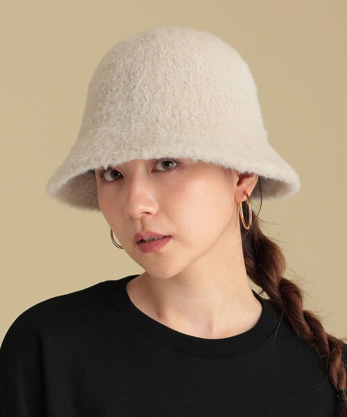 Ray BEAMS（レイビームス）の「Ray BEAMS / シャギー ベルハット（ハット・レディース・ナチュラル/オレンジ系その他6・ONE SIZE）」の13枚目の写真