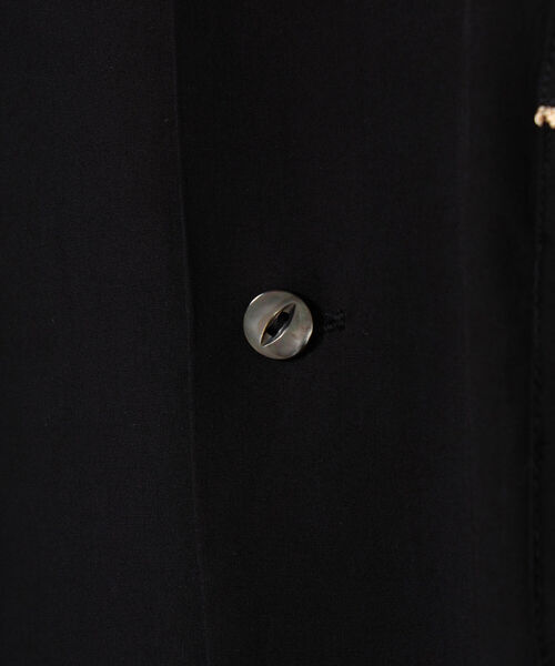 VAPORIZE（ヴェイパライズ）の「VAPORIZE / Rayon Pajama Shirt（シャツ/ブラウス・メンズ・ブラック/ダークブラウン・SMALL/MEDIUM/LARGE）」の4枚目の写真