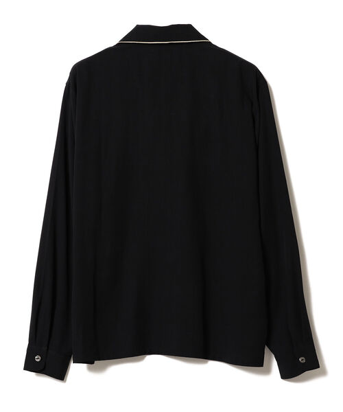 VAPORIZE（ヴェイパライズ）の「VAPORIZE / Rayon Pajama Shirt（シャツ/ブラウス・メンズ・ブラック/ダークブラウン・SMALL/MEDIUM/LARGE）」の5枚目の写真