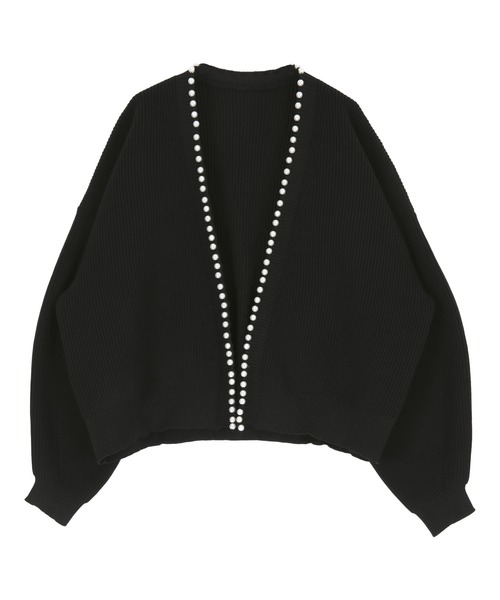 titivate ケーブルデザインニットカーディガン titivate ケーブルデザインニットカーディガン