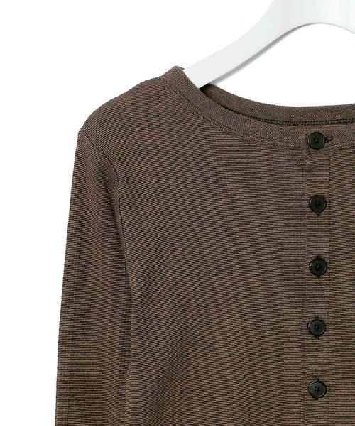 MILLER（ミラー）の「【Miller for ADAM ET ROPE'】別注 Cardigan（カーディガン/ボレロ・レディース・ダークグリーン/キャメル・FREE）」の11枚目の写真