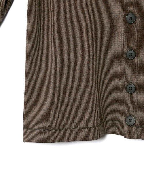 MILLER（ミラー）の「【Miller for ADAM ET ROPE'】別注 Cardigan（カーディガン/ボレロ・レディース・ダークグリーン/キャメル・FREE）」の4枚目の写真