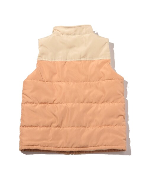 SHOO・LA・RUE(シューラルー)の「【100-140cm/撥水】配色薄中綿ベスト(その他アウター・キッズ・ネイビー系4/ピンク系9・14/11/10/12/13)」の5枚目の写真